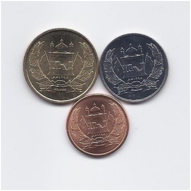 AFGANISTANAS 2004 m. 3 monetų rinkinukas 1