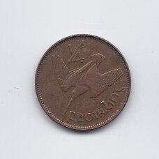 IRELAND 1 FARTHING 1946 KM # 9 VF