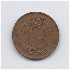IRELAND 1 PENNY 1971 KM # 20 VF