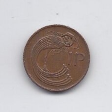 IRELAND 1 PENNY 1980 KM # 20 VF IRELAND 1 PENNY 1980 KM # 20 VF