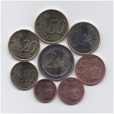 AIRIJA 2004 m. euro monetų komplektas 1