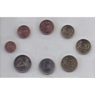 AIRIJA 2004 m. euro monetų rinkinys (1 euras 2006 m.) 1