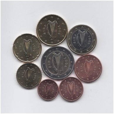 IRELAND 2006 EURO COINS SET