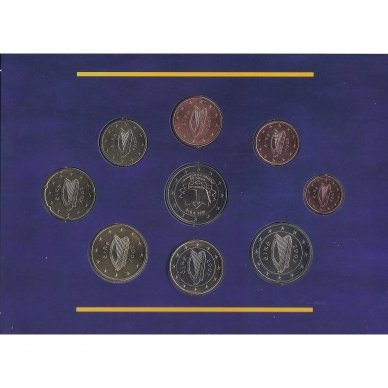AIRIJA 2007 m. Oficialus euro monetų rinkinys 1