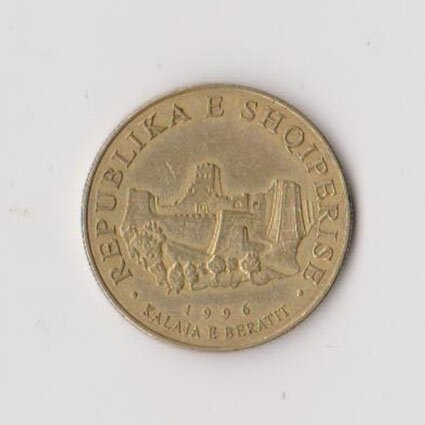 ALBANIA 10 LEKE 1996 KM # 77 VF 1