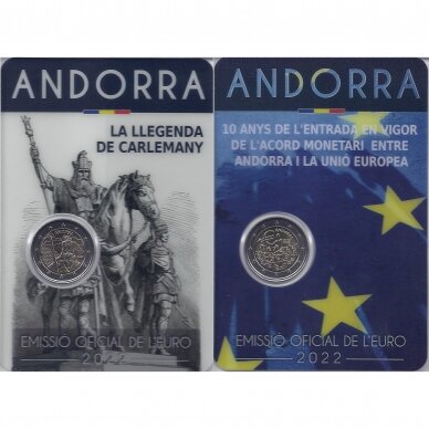ANDORA 2 X 2 EURAI 2022 KAROLIS DIDYSIS + EURO 10-METIS ANDOROJE