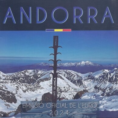 ANDORRA 2024 Official euro coins set