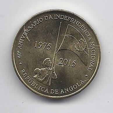ANGOLA 100 KWANZAS 2015 KM # 113 AU Nepriklausomybė 1