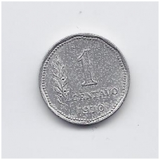ARGENTINA 1 CENTAVO 1970 KM # 64 VF