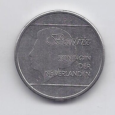 ARUBA 1 FLORIN 1995 KM # 5 VF 1