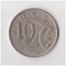 AUSTRALIJA 10 CENTS 1983 KM # 65 VF AUSTRALIJA 10 CENTS 1983 KM # 65 VF