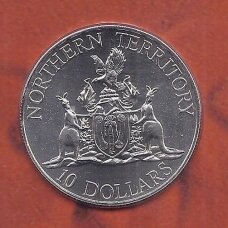AUSTRALIJA 10 DOLLARS 1992 KM # 188 UNC Šiaurės teritorija