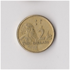 AUSTRALIJA 2 DOLLARS 1988 KM # 101 VF
