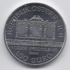 AUSTRIA 1.50 EURO 2010 KM # 3159 XF ( 1oz. Ag.)