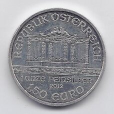 AUSTRIA 1.50 EURO 2012 KM # 3159 VF ( 1oz. Ag.)