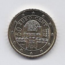 AUSTRIJA 50 EURO CENTS 2018 KM # 3141 UNC AUSTRIJA 50 EURO CENTS 2018 KM # 3141 UNC