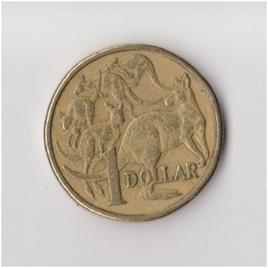 AUSTRALIA 1 DOLLAR 1984 KM # 77 VF