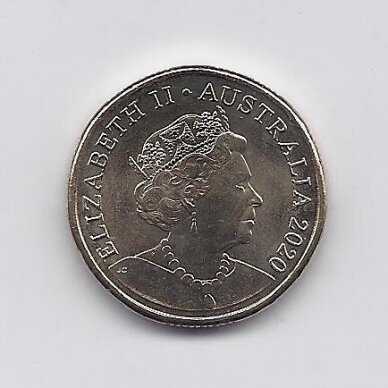 AUSTRALIJA 1 DOLLAR 2020 KM # 3867 UNC Australijos oro linijos - QANTAS 1