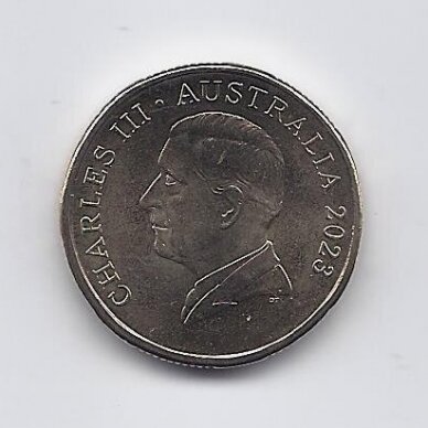 AUSTRALIJA 1 DOLLAR 2023 KM # 4713 XF/AU 1