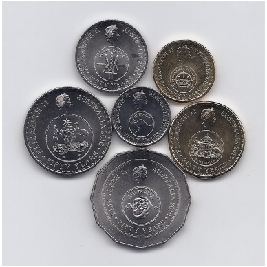 AUSTRALIA 2016 6 commemorative coins set