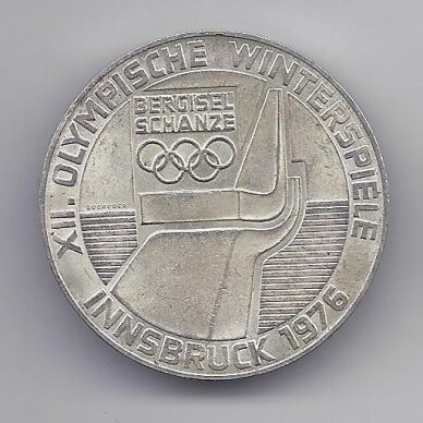 AUSTRIJA 100 SCHILLING 1976 KM # 2929 XF Insbrukas