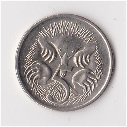 AUSTRALIJA 5 CENTS 1999 KM # 401 XF