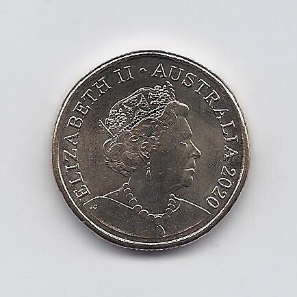 AUSTRALIJA 1 DOLLAR 2020 KM # 3867 UNC Australijos oro linijos - QANTAS 1