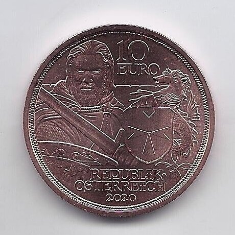 AUSTRIJA 10 EURO 2020 KM # 3315 UNC Tvirtumas 1