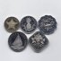 BAHAMAS 1973 5 coins proof set