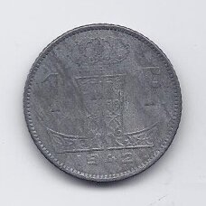 BELGIJA 1 FRANC 1942 KM # 128 VF