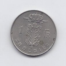 BELGIJA 1 FRANC 1973 KM # 143 VF