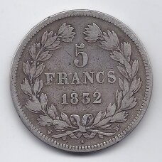 FRANCE 5 FRANCS 1832 W KM # 749.13 F