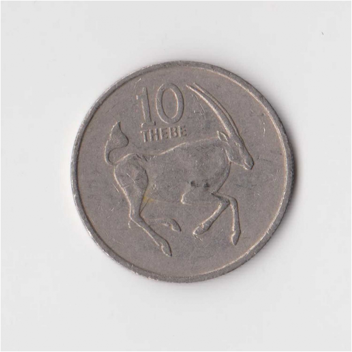 BOTSVANA 10 THEBE 1977 KM # 5 VF