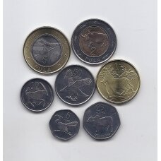 BOTSVANA 2013 - 2016 m. 7 monetų rinkinys