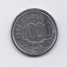 BRAZIL 1000 CRUZEIROS 1993 KM # 626 AU