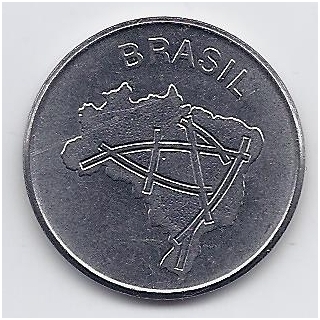 BRAZIL 10 CRUZEIROS 1981 KM # 592.1 VF 1