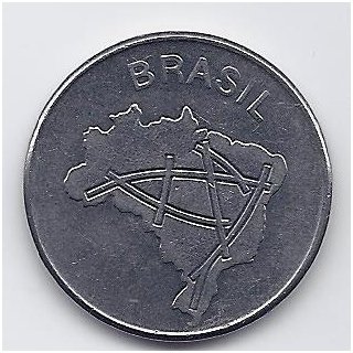 BRAZIL 10 CRUZEIROS 1982 KM # 592.1 XF 1