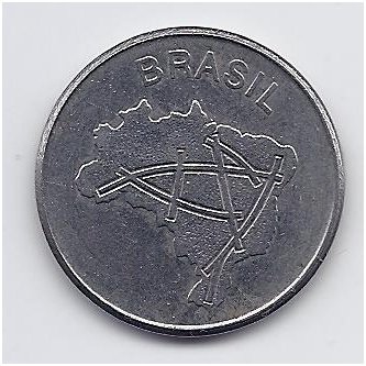 BRAZIL 10 CRUZEIROS 1984 KM # 592.1 VF 1