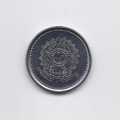 BRAZIL 200 CRUZEIROS 1985 KM # 596 XF 1