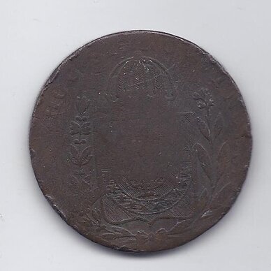 BRAZIL 40 REIS 1823 - 1835 KM # 444 arba 446 F 1