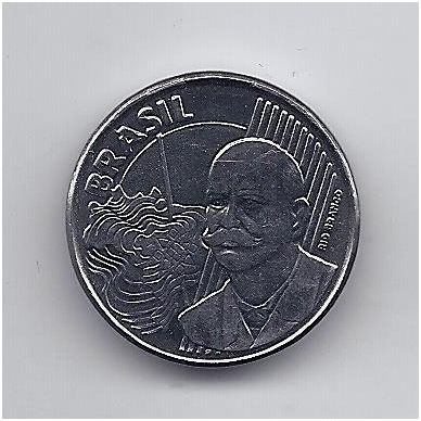 BRAZILIJA 50 CENTAVOS 2002 KM # 651a VF 1