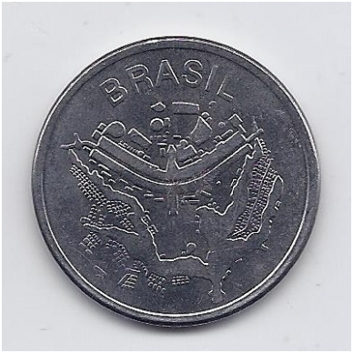BRAZIL 50 CRUZEIROS 1982 KM # 594.1 XF 1