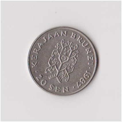 BRUNĖJUS 20 SEN 1987 KM # 18 VF
