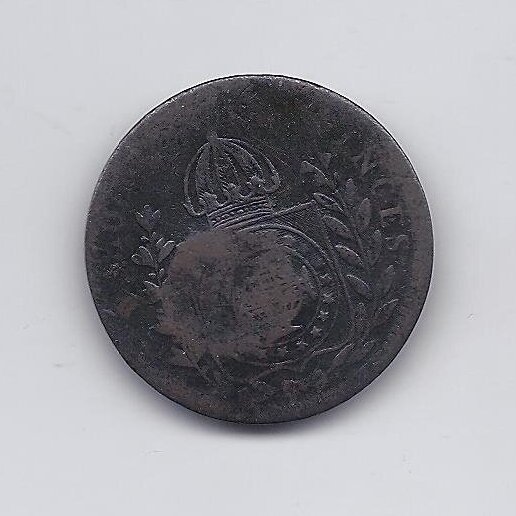 BRAZILIJA 10 REIS 1823 - 1830 KM # 423 F 1