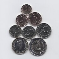 BULGARIJA 1999 - 2015 m. 8 monetų rinkinys