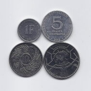 BURUNDIS 1980 - 2011 m. 4 monetų rinkinys