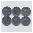 BURUNDI 2014 5 FRANCS 6 BIRDS COINS UNCIRCULATED SET