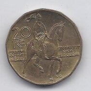 ČEKIJA 20 KORUN 2000 KM # 5 VF