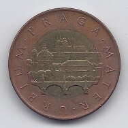 ČEKIJA 50 KORUN 1993 KM # 1 XF
