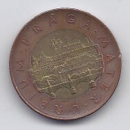 ČEKIJA 50 KORUN 2010 KM # 1 VF